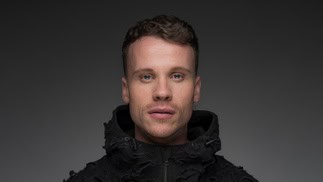 Male model with confident expression on Partybody.