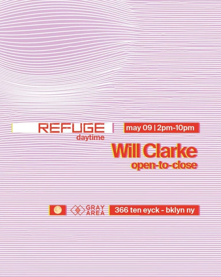 Refuge daytime event on Partybody.