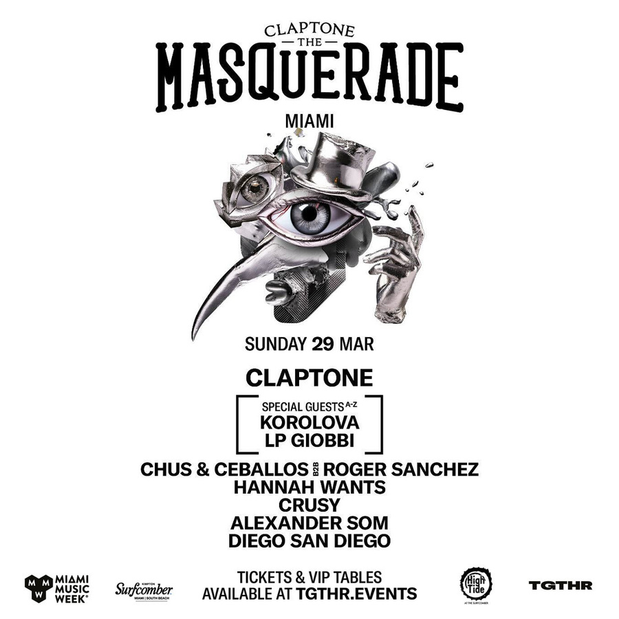 CLAPTONE PRESENTS THE MASQUERADE MIAMI