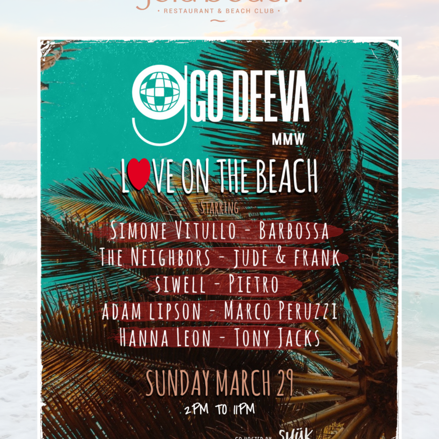 GO DEEVA presents LOVE ON THE BEACH